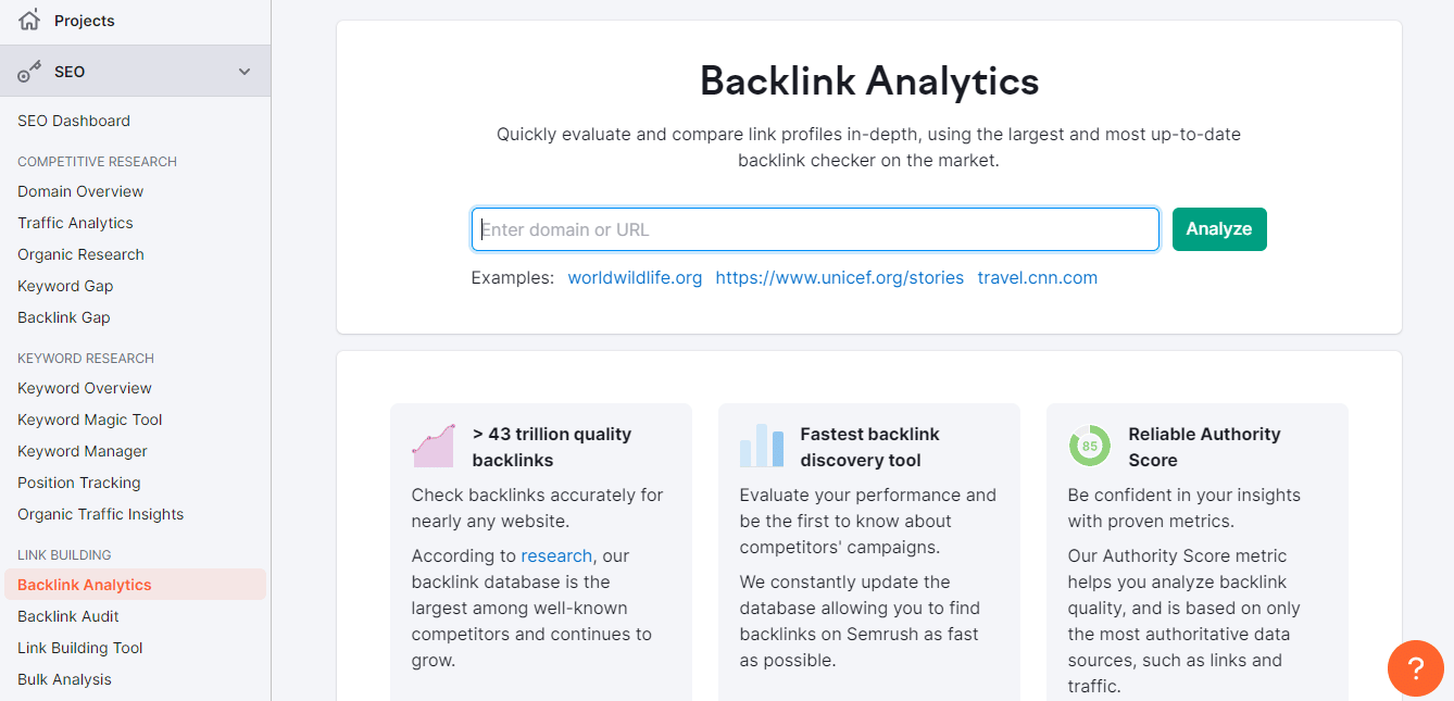 High Quality Backlinks